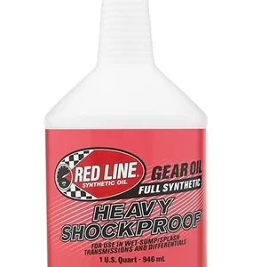 REDLINE SHOCKPROOF GEAR OIL 75W RED