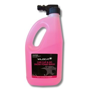Wildcat Car Pink Snow Foam Wash Clip On
