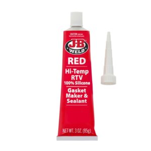 31314 JB Weld Red Hi-Temp RTV Gasket Maker and Sealant 85g