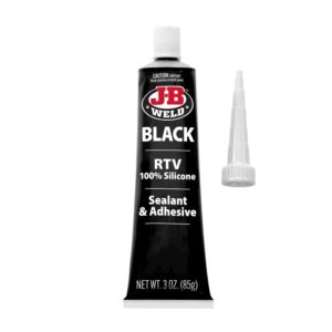31319 JB Weld BLACK RTV SILICONE GASKET MAKER AND SEALANT 85G TUBE
