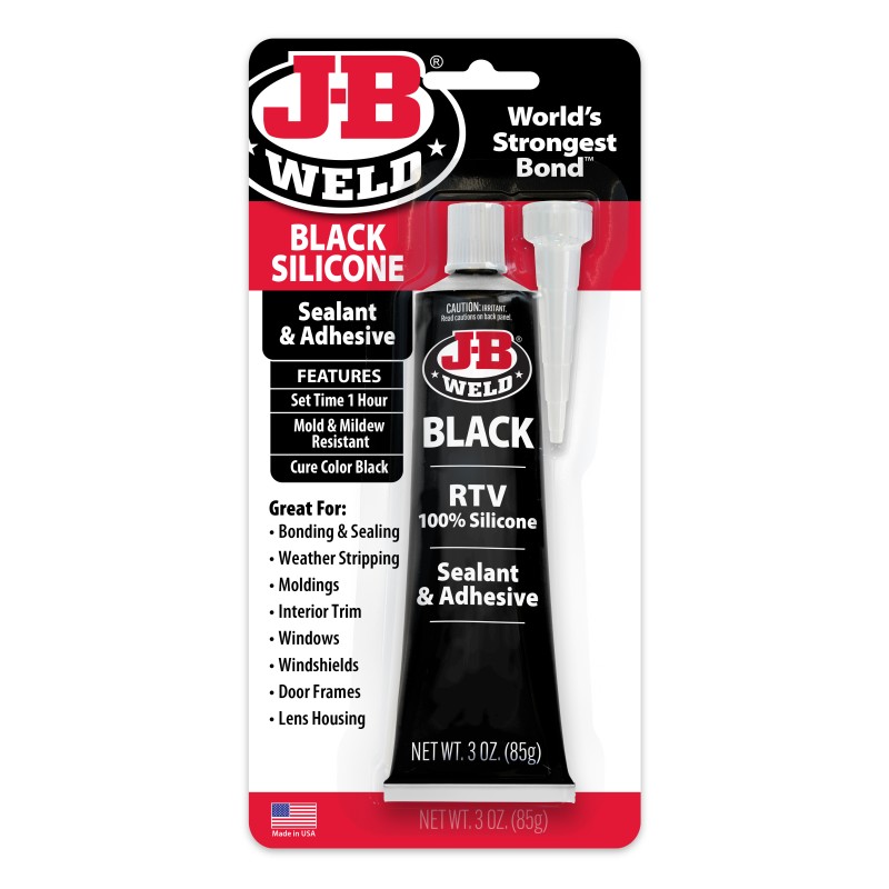 31319 JB Weld BLACK RTV SILICONE GASKET MAKER AND SEALANT 85G TUBE - Image 2