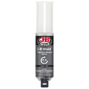 50165 JB WELD COLDWELD DARK GREY STEEL REINFORCED EPOXY SYRINGE 25ML