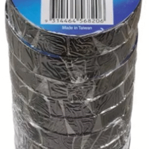 56820BK-10 PVC INSULATION TAPE BLACK 19mm x 20M 10 Pack